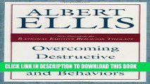 New Book Overcoming Destructive Beliefs, Feelings, and Behaviors: New Directions for Rational