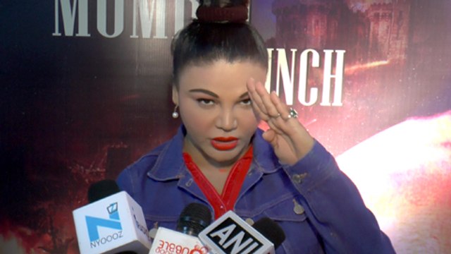Rakhi Sawant Salutes Indian Army & Soldiers | Surgical Strikes India Vs Pak