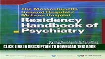 Collection Book The Massachusetts General Hospital/McLean Hospital Residency Handbook of Psychiatry