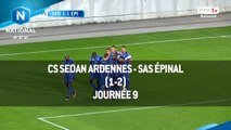 J9 : CS Sedan Ardennes - SAS Epinal (1-2), le résumé