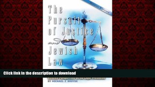 FAVORIT BOOK The Pursuit of Justice and Jewish Law: Halakhic Perspectives on the Legal Profession