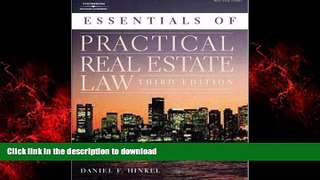 FAVORIT BOOK Practical Real Estate Law: The Essentials READ EBOOK
