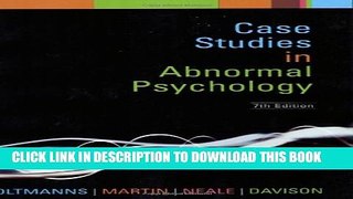 New Book Case Studies in Abnormal Psychology