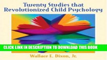 [PDF] Twenty Studies That Revolutionized Child Psychology Popular Online