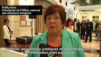 Hongrie: revers pour le référendum anti-migrants d'Orban