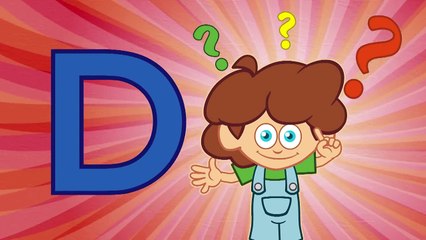 D Harfini Öğreniyoruz - Çizgi Film | Cocukca