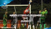 J9 Marseille Consolat - FC Chambly (1-0), le résumé