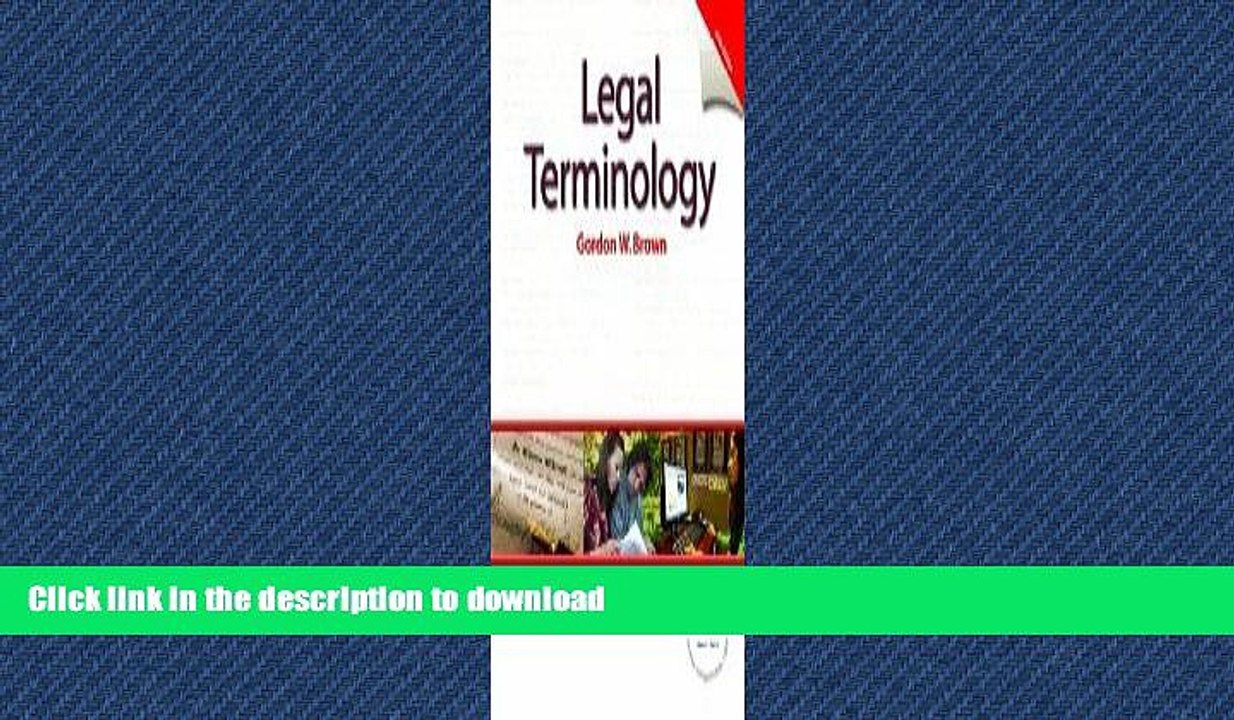 FAVORIT BOOK Legal Terminology 5th edition READ EBOOK