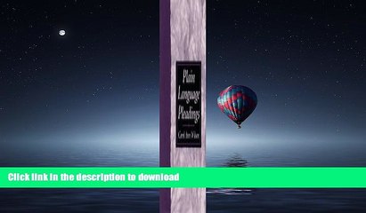 DOWNLOAD Plain Language Pleadings FREE BOOK ONLINE