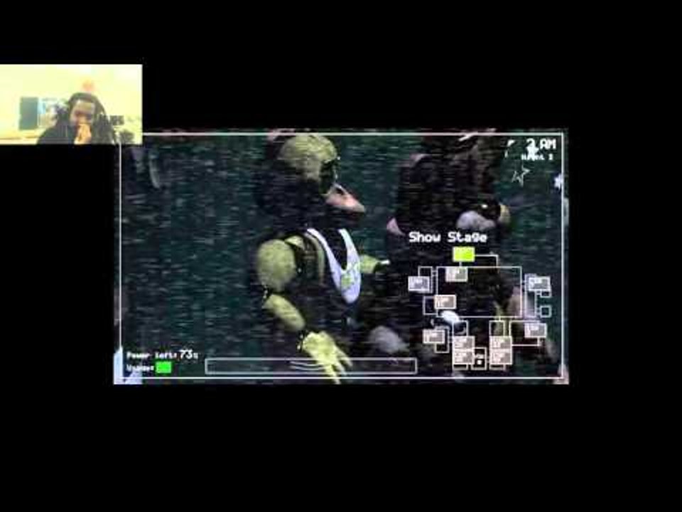 Fnaf 1 with random people at lan