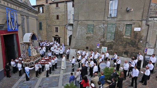 Piansano e Dintorni - Madonna del Rosario 2016 Sagrato della Chiesa