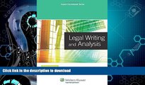 FAVORIT BOOK Legal Writing   Analysis, 3rd Edition (Aspen Coursebook) (Aspen Coursebooks) FREE