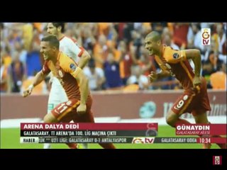 Arena'da dalya dedik