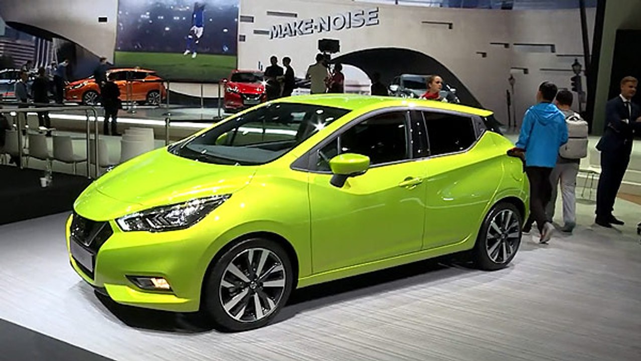 Nissans fünfte Generation Micra auf dem Autosalon