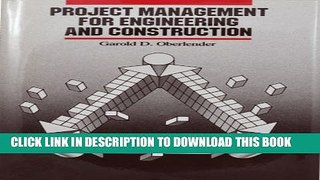 [PDF] Project Management for Engineering and Construction Full Colection