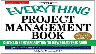 [PDF] The Everything Project Management Book: Tackle any project with confidence and get it done