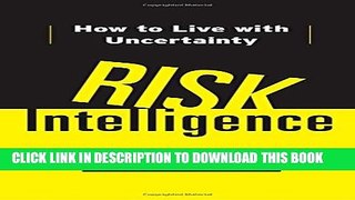 New Book Risk Intelligence: How to Live with Uncertainty