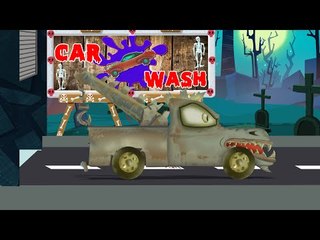 tow truck | car wash | scary videos for children