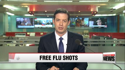 Korea offers free flu shots to seniors and babies starting Tuesday