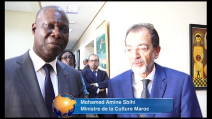 Coopération Côte d'Ivoire/Maroc: Le Ministre Bandaman échange avec ses homologues de la culturen