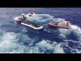 Guardia Costiera e Nave Diciotti salvano migranti (13.09.16)