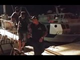 Capo d'Otranto - Migranti, soccorsi 62 siriani. Arrestati due scafisti (12.09.16)