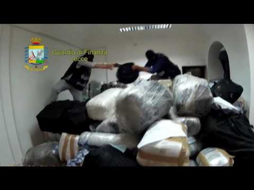 Lecce - Sequestro di marijuana (09.09.16)
