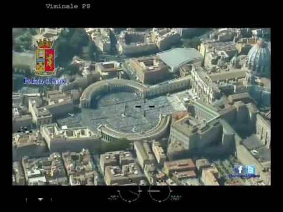 Roma - Canonizzazione Madre Teresa di Calcutta, immagini da elicottero -2- (04.09.16)