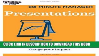 [PDF] Presentations (HBR 20-Minute Manager Series) Full Online