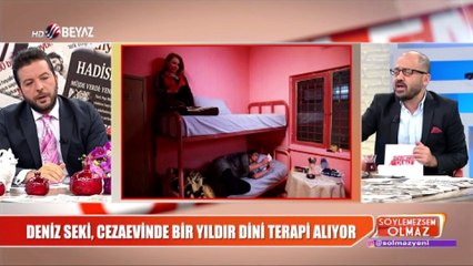 DENİZ SEKİ CEZAEVİNDE KENDİSİNİ DİNE VERDİ