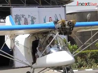 Two-seater aircraft crashes on the outskirts of Meerut