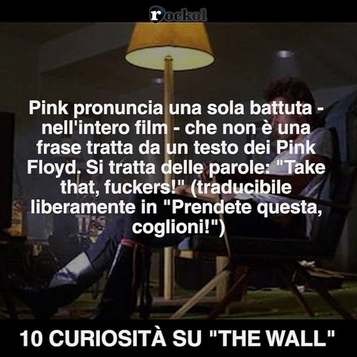 "The Wall", il mitico film dei Pink Floyd: 10 curiosità da sapere