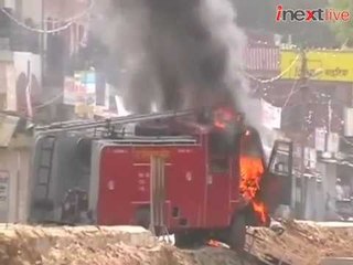 Allahabad: Locals clash with police