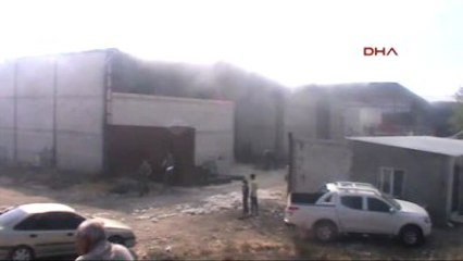 Şanlıurfa Viranşehir'de Çırçır Fabrikasında Yangın