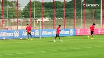 Müller, Lewy, Alaba & Hummels - Set Piece Training