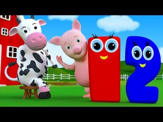 One Two Buckle My Shoe | Learn Numbers | Nursery Rhymes And Children Song By Farmees