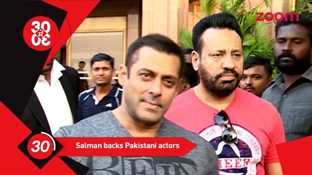 Salman Khan Backs Pakistani Actors, Shah Rukh Khan Shared His Videos On Social Media