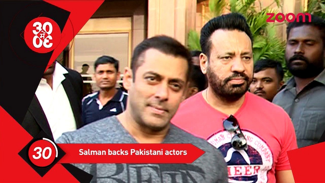 Salman Khan Backs Pakistani Actors, Shah Rukh Khan Shared His Videos On Social Media