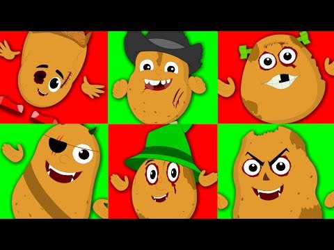 one potato two potatoes | counting songs | scary nursery rhymes | kids songs