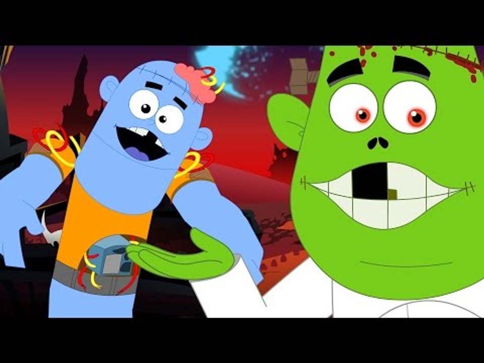 Make A Monster | Original Scary Songs From Haunted House | Nursery Rhymes For Kids