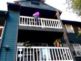 How NOT To Climb Down a Balcony
