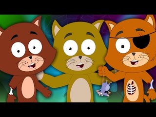 Three Little Kittens | Scary Nursery Rhyme For Kids