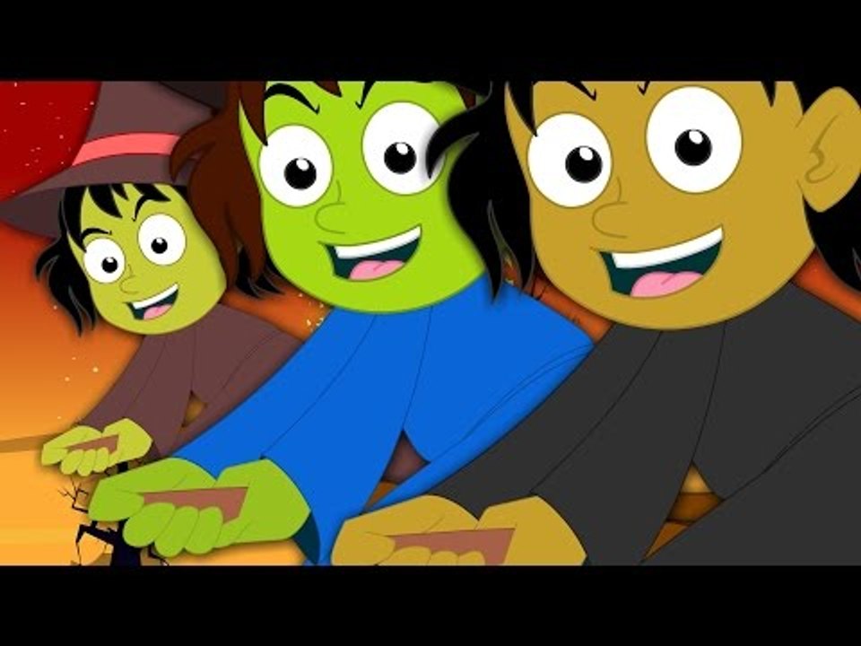 Three Scary Flying Witches | Original Songs By Haunted House