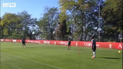 Benjamin Mendy défie Falcao à l'entrainement... et perd !