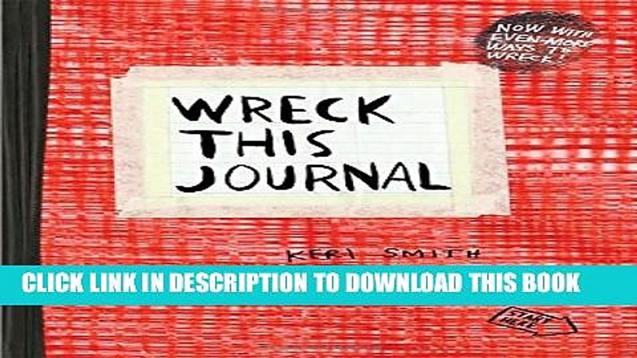 [PDF] Wreck This Journal (Red) Expanded Ed. Popular Colection