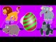 Wild Animals | Surprise Eggs | Learn Animal Names And Sounds With Suprise Egss For Kids