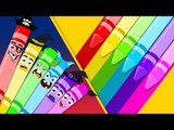 Crayons Song | Learn Color | Scary Crayons Song | Nursery Rhymes Compilation