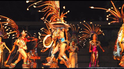 ©HDdiaporama Danse du Feu Aztèques Pensées Photo&Photo-peinture Anciaux Martine Thomas André©