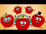 Five Little Apples | Nursery Rhymes | Songs For Kids | Rhymes For Children