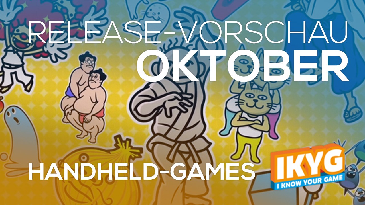Games-Release-Vorschau - Oktober 2016 - Handheld // powered by Konsolenschnäppchen.de